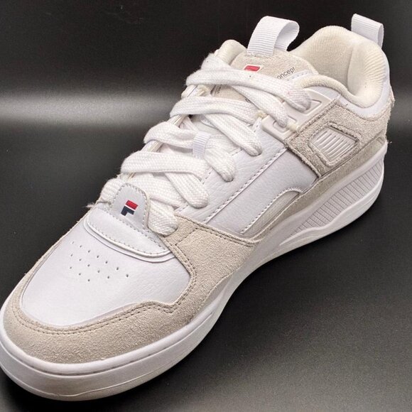 *NEW* FILA Men\'s CORDA Sneaker 126 Size 10 1/2 White/Red/Blue Technology Concept main image 6